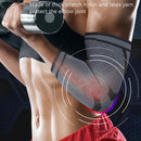 1 Pair Fitness Sports Protective Gear Breathable Sweating Sports Elbow Pads, Size: L (Smoke Gray)