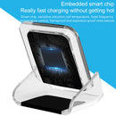 A9191 10W 3 in 1 Multifunctional Vertical Wireless Charger(Blue)