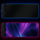 K9186 Multifunctional RGB Lighting Mouse Pad with Wireless Charger(Black)