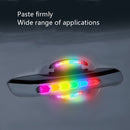 2 Sets Car Safety Warning Reflective Anti-Strike Stickers, Colour: Epoxy Golden Yellow