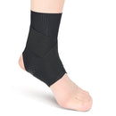 Thin Anti-Slip Dispensing Sports Compression Bandage Ankle Brace, Specification: M(Black)