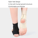 Thin Anti-Slip Dispensing Sports Compression Bandage Ankle Brace, Specification: L(Skin Color)