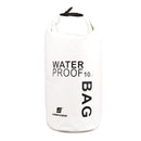 LUCKSTONE 10L Outdoor Rafting Swimming Waterproof Bag(White)
