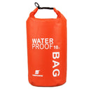 LUCKSTONE 10L Outdoor Rafting Swimming Waterproof Bag(Orange)