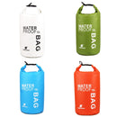 LUCKSTONE 10L Outdoor Rafting Swimming Waterproof Bag(White)