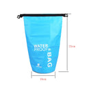 LUCKSTONE 10L Outdoor Rafting Swimming Waterproof Bag(White)