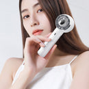 DF-F23 USB Portable Bladeless Turbo Handheld Fan(White)