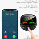 HY-87 Car Bluetooth MP3 Dual USB Car Charger, Style: Fast Charge Version