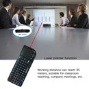 A8 Bluetooth Touch Backlit Mechanical Wireless Keyboard(White Light English Version)