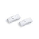 4 Sets SLK28 Metal Magnetic Buckle Elastic Free Tied Laces, Style: White Magnetic Buckle