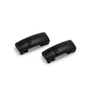 4 Sets SLK28 Metal Magnetic Buckle Elastic Free Tied Laces, Style: Black Magnetic Buckle
