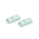 4 Sets SLK28 Metal Magnetic Buckle Elastic Free Tied Laces, Style: Light Green Magnetic Buckle