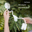 USB Hanging Neck Cooling Fan(Space Ash)