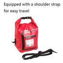 LUCKSTONE 5L Outdoor Adventure First Aid Waterproof Shoulder Bag(Red)