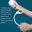 D77 Outdoor Sports Silent Hanging Neck Fan(White)