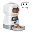 Button Style 3.5L Elf Pet Feeder Automatic Feeder(With US Power Supply)
