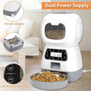Button Style 3.5L Elf Pet Feeder Automatic Feeder(With US Power Supply)