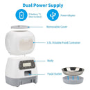 Button Style 3.5L Elf Pet Feeder Automatic Feeder(With EU Power Supply)