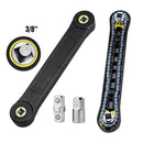ZK30 Adjustable Expansion Key Car Tool Key Set(Wrench + Adapter)