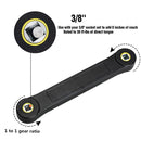 ZK30 Adjustable Expansion Key Car Tool Key Set(Wrench + Adapter)