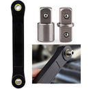 ZK30 Adjustable Expansion Key Car Tool Key Set(Wrench + Adapter)