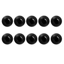 100 PCS Car Door Anti-Collision Shock Pad, Color: Black Unmarked