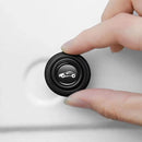 100 PCS Car Door Anti-Collision Shock Pad, Color: Black With Sports Car Logo