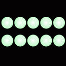 100 PCS Car Door Anti-Collision Shock Pad, Color: Luminous Unmarked