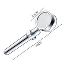 2 PCS Spiral Rotary Vortex To Boost Out Water Sprinkle Head(Fan Shower Gold)