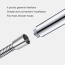 2 PCS Spiral Rotary Vortex To Boost Out Water Sprinkle Head(Fan Shower Gold)