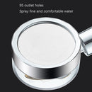 2 PCS Spiral Rotary Vortex To Boost Out Water Sprinkle Head(Fan Shower Gold)