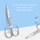 5 PCS Stainless Steel Elbow Eyebrow Trimming Scissors