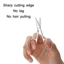 5 PCS Stainless Steel Elbow Eyebrow Trimming Scissors