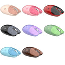 M3 3 Keys Cute Silent Laptop Wireless Mouse, Spec: Bluetooth Wireless Version (Brown)