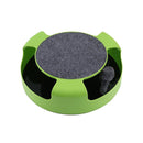 C-034 Spinning Cat Turntable Puzzle Play Board(Green)