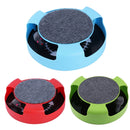 C-034 Spinning Cat Turntable Puzzle Play Board(Red)