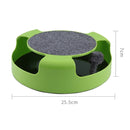 C-034 Spinning Cat Turntable Puzzle Play Board(Red)
