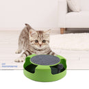 C-034 Spinning Cat Turntable Puzzle Play Board(Red)