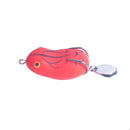 4 PCS HENGJIA Lure Sequins Double Hook Thunder Frog, Specification: 4.2cm 8g(Red Black Stripes)