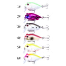 4 PCS HENGJIA CB051 4cm / 5.2g Small Fat Lure Bait(1)
