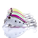 4 PCS HENGJIA CB051 4cm / 5.2g Small Fat Lure Bait(4)