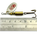 10 PCS HENGJIA SP054 6.7cm / 7g Fresh Water Sequins Road Bait(Black Gold Point)