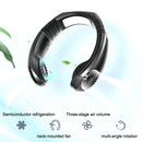 FS-068 Refrigeration Cooling Portable USB Hanging Neck Fan(White)
