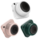 JIYOUG01 Mini Portable Outdoor Retro Camera USB Fan(White)