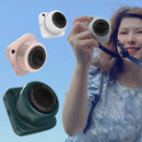 JIYOUG01 Mini Portable Outdoor Retro Camera USB Fan(White)