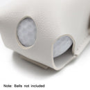 2 PCS Splicing Leather Portable Mini Golf Protective Bag(Blue)
