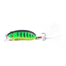 4 PCS HENGJIA CB027 10g 6cm Slow Down Feather Hook Bait(4 )