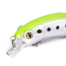 4 PCS HENGJIA CB027 10g 6cm Slow Down Feather Hook Bait(3 )