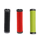 MEROCA Mountain Bike Anti-slip Shock Absorber Riding Grip Cover, Style: Bilateral Lock Thread ME15 Black