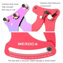 MEROCA Bicycle Ring Calibration Tool Spoke Tension Tube Wheel Set Steel Wire, Color: Black+Wrench